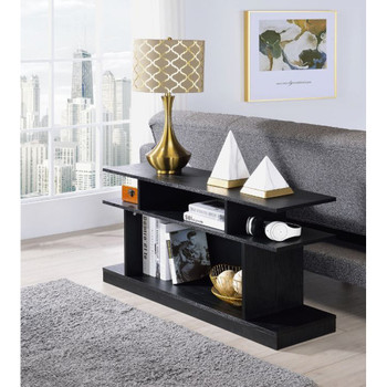 ACME Sollix Sofa Table, Black Finish