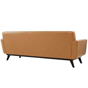 Modway Engage Bonded Leather Sofa EEI-1338-TAN
