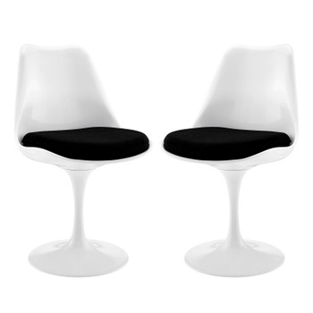 Modway Lippa Dining Side Chair Set of 2 EEI-1343-BLK