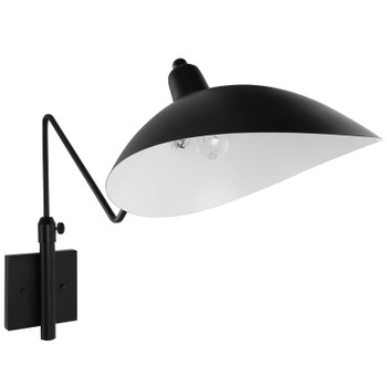 Modway View Wall Lamp EEI-1589 Black