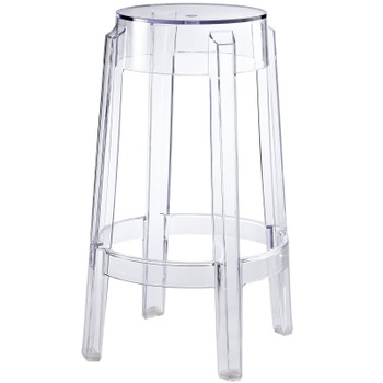 Modway Casper Counter Stool EEI-171-CLR Clear