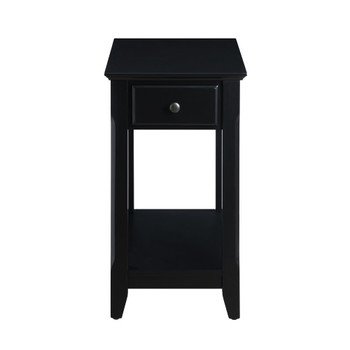 ACME Bertie Accent Table, Black Finish