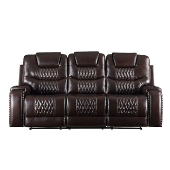 ACME Braylon Sofa (Motion), Brown PU