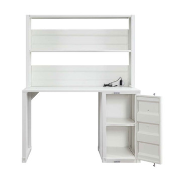 ACME 37887 Cargo Computer Desk, White