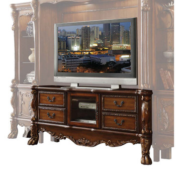 ACME 91338 Dresden TV Console, Cherry Oak