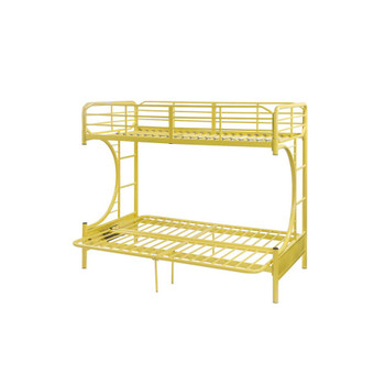 ACME 02081YL Eclipse Twin/Full/Futon Bunk Bed, Yellow