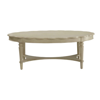 ACME Fordon Coffee Table, Antique White