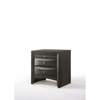 ACME 22704 Ireland Nightstand, Gray Oak