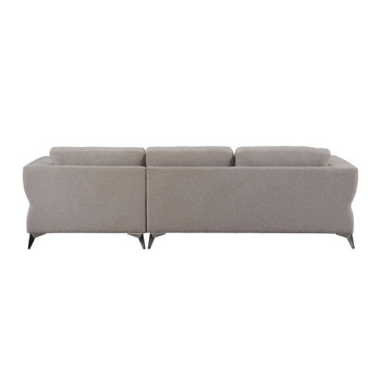 ACME 55095 Josiah Sectional Sofa, Sand Fabric