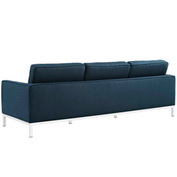 Modway Loft Upholstered Fabric Sofa EEI-2052-AZU Azure