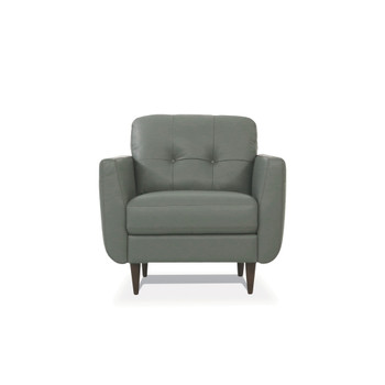 ACME 54962 Radwan Chair, Pesto Green Leather