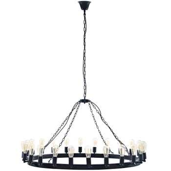 Modway Teleport 52" Chandelier EEI-2118-BRN Brown