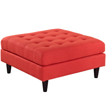 Modway Empress Upholstered Fabric Large Ottoman EEI-2139-ATO Atomic