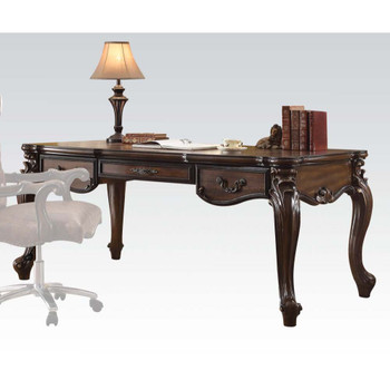 ACME 92280 Versailles Executive Desk (Leg), Cherry Oak