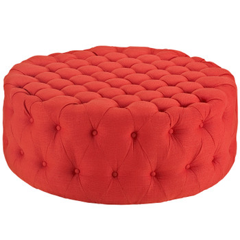 Modway Amour Upholstered Fabric Ottoman