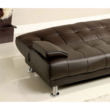 Furniture of America IDF-2100 Pacy Contemporary Upholstered Futon