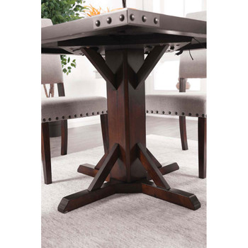 Furniture of America IDF-3018T Glenbrook Industrial Square Dining Table