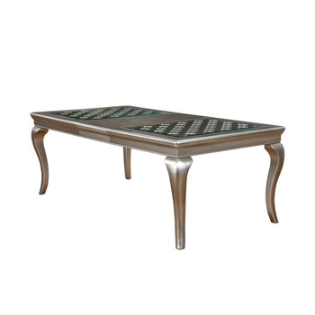 Furniture of America IDF-3219T Mora Contemporary 18-Inch Leaf Dining Table