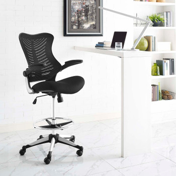 Modway Charge Drafting Chair EEI-2286-BLK