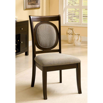 Furniture of America IDF-3418SCX2 Brielle Contemporary Side Chairs (Set of 2)
