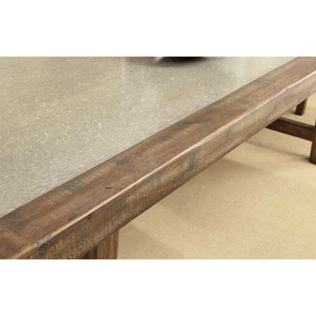 Furniture of America IDF-3562T Chloe Industrial Rectangular Dining Table