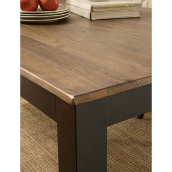 Furniture of America IDF-3564T Gracie Transitional Round Edges Dining Table
