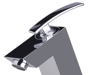 ALFI brand AB1628-PC Polished Chrome Single Lever Bathroom Faucet