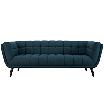 Modway Bestow Upholstered Fabric Sofa Blue EEI-2730-BLU