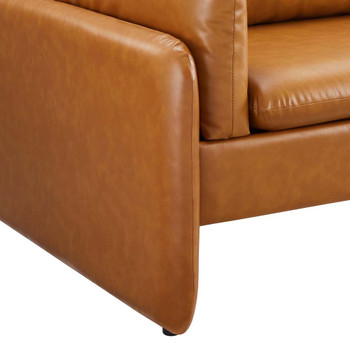 Modway EEI-5151 Indicate Vegan Leather Sofa