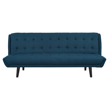 Modway Glance Tufted Convertible Fabric Sofa Bed EEI-3093-AZU Azure