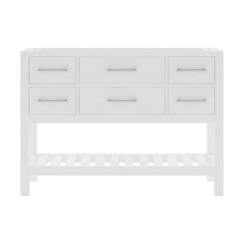 Virtu USA MS-2248-CAB-WH Caroline Estate 48" Cabinet Only in White