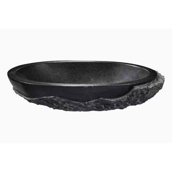 ANZZI Sotiria Vessel Sink In Mandy Black - LS-AZ8165