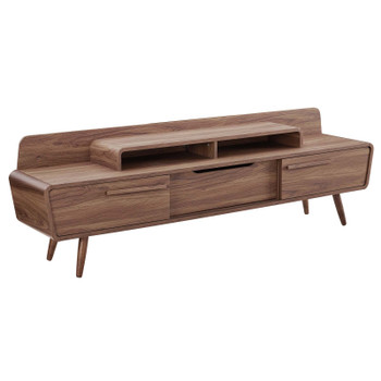 Modway Omnistand 74" TV Stand EEI-3437-WAL Walnut