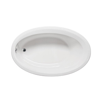 Malibu Avalon Oval Whirlpool Bathtub, 60-Inch by 40-Inch by 22-Inch