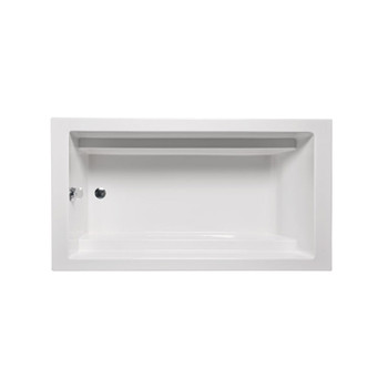 Malibu Cloudbreak Rectangle Massaging Air Jet Bathtub, 60-Inch by 36-Inch by 22-Inch