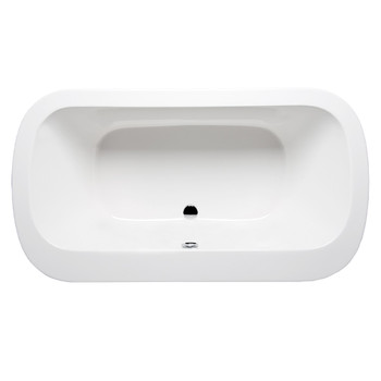 Malibu Skagen Rectangle Combination Whirlpool and Massaging Air Jet Bathtub, 66-Inch by 34-Inch by 22-Inch