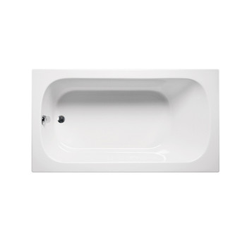 Malibu Sanibel Rectangle Massaging Air Jet Bathtub, 54-Inch by 32-Inch by 22-Inch