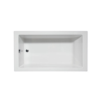 Malibu Venice ADA Rectangle Massaging Air Jet Bathtub, 58-Inch by 30-Inch by 18-Inch