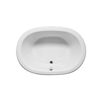 Malibu Waikki Oval Combination Whirlpool and Massaging Air Jet Bathtub, 72-Inch by 36-Inch by 23-Inch