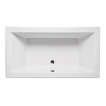 Malibu Zanzibar Rectangle Combination Whirlpool and Massaging Air Jet Bathtub, 66-Inch by 36-Inch by 22-Inch