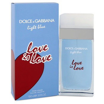 Light Blue Love Is Love by Dolce & Gabbana Eau De Toilette Spray (Tester) 3.3 oz for Women