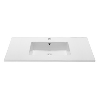 Swiss Madison Voltaire 37" Vanity Top Bathroom Single Hole Sink - SM-VT329