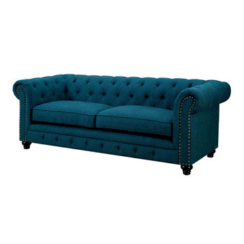 Furniture of America IDF-6269TL-SF Stacy Traditional Tufted Sofa