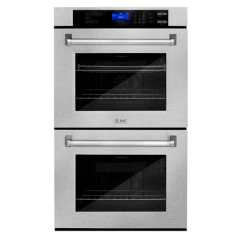 ZLINE 30" Professional Double Wall Oven with Self Clean in DuraSnow® Stainless Steel (AWDS-30)