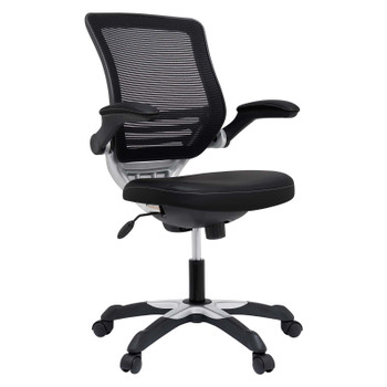 Modway Edge Vinyl Office Chair EEI-595-BLK Black