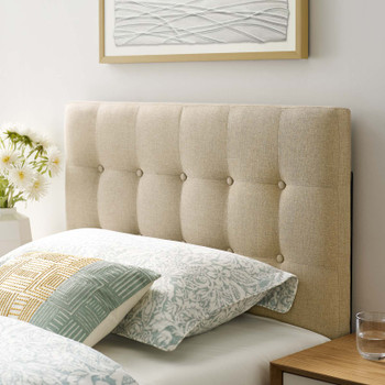 Modway Emily Twin Upholstered Fabric Headboard MOD-5176-BEI