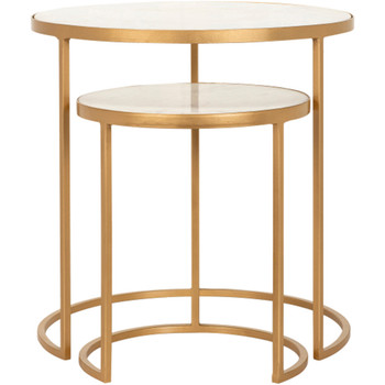 Surya Hearthstone Nesting Table Set HTS007-SET