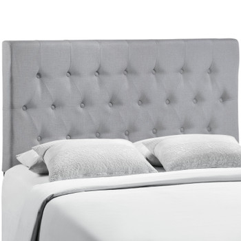 Modway Clique Full Upholstered Fabric Headboard MOD-5204-GRY Sky Gray