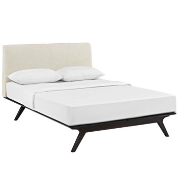 Modway Tracy Queen Bed MOD-5238-CAP-BEI Cappuccino Beige