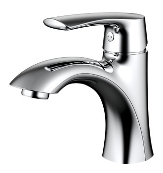 Daweier Single Lever Lavatory Faucet, Chrome EB1320174C